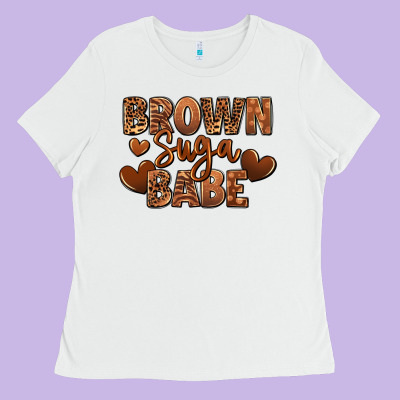 Ladies Tee Brown sugar babe