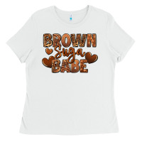 White Brown sugar babe Ladies Tee - RanaPortraitStore