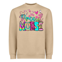 Mushroom proud nurse Heavyweight Sweatshirt - BundleAndBundleShop