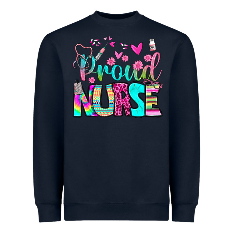 Proud Nurse Heavyweight Sweatshirt by BundleAndBundleShop | Teevron