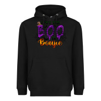 Black I put the Boo in Boujie Heavyweight Hoodie - RacoonDesign