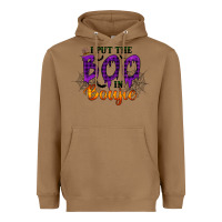 Toasted Coconut I put the Boo in Boujie Heavyweight Hoodie - RacoonDesign