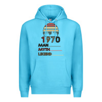 Ocean Blue Vintage May 1970 Premium Hoodie - Bettercallsaul