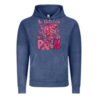 Vintage Denim in october we wear pink dinosaur Vintage Hoodie - JahusDesignShop