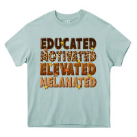 Arona melanin educated motivated elevated melanated Heavy Core Tee - texasbilliewilder