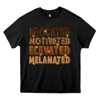 Black melanin educated motivated elevated melanated Heavy Core Tee - texasbilliewilder