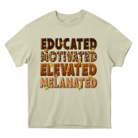 Mossy melanin educated motivated elevated melanated Heavy Core Tee - texasbilliewilder