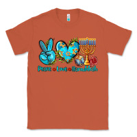 Copper peace love hanukkah Classic Tee - AdoDesignShop