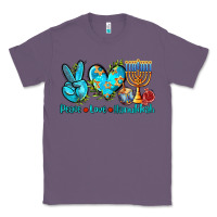 Lavender peace love hanukkah Classic Tee - AdoDesignShop