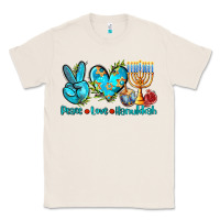 Natural peace love hanukkah Classic Tee - AdoDesignShop