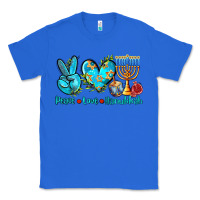 True Royal peace love hanukkah Classic Tee - AdoDesignShop