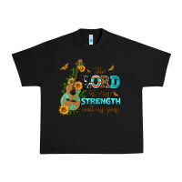 Black the lord is my strength and my song guitar with su Urban Heavy Tee - AdoDesignShop
