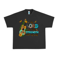 Pigment Black the lord is my strength and my song guitar with su Urban Heavy Tee - AdoDesignShop