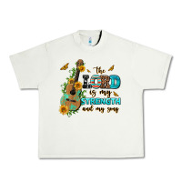 The Lord Is My Strength And My Song Guitar With Su Urban Heavy Tee | Teevron