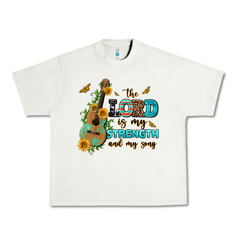 The Lord Is My Strength And My Song Guitar With Su Urban Heavy Tee by AdoDesignShop | Teevron