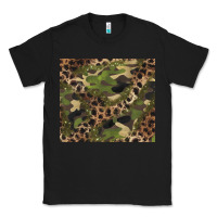 Black camouflage  leopard Classic Tee - BarkalooDesign