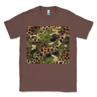 Chestnut camouflage  leopard Classic Tee - BarkalooDesign