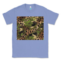 Colony Blue camouflage  leopard Classic Tee - BarkalooDesign