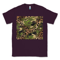Plum camouflage  leopard Classic Tee - BarkalooDesign