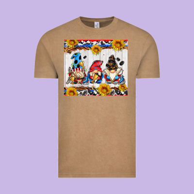 Hockey Gnomes Vintage Tee Designed By Adodesignshop