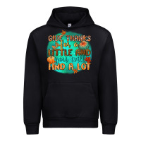Black give thanks for a little and you will find a lot Urban Hoodie - CowGirlArtShop