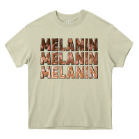 Mossy melanin melanin melanin Heavy Core Tee - texasbilliewilder