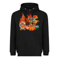 Black it is fall yall gnome Heavyweight Hoodie - RacoonDesign