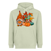 Matcha it is fall yall gnome Heavyweight Hoodie - RacoonDesign