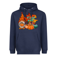 Navy it is fall yall gnome Heavyweight Hoodie - RacoonDesign