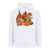 White it is fall yall gnome Heavyweight Hoodie - RacoonDesign