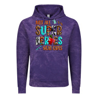 Cloud Purple not all super heroes wear capes Vintage Hoodie - AdoDesignShop