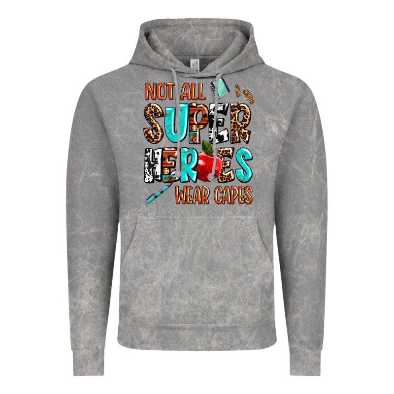 Not All Super Heroes Wear Capes Vintage Hoodie by AdoDesignShop | Teevron