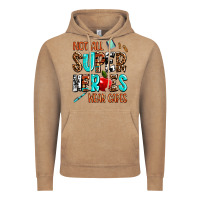 Vintage Coffee not all super heroes wear capes Vintage Hoodie - AdoDesignShop
