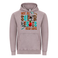 Vintage Zinc not all super heroes wear capes Vintage Hoodie - AdoDesignShop