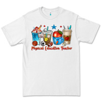 White physical education teacher coffee cups Premium Tee - texasbilliewilder
