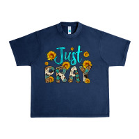 Navy just pray Urban Heavy Tee - Artiststas