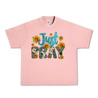 Salmon just pray Urban Heavy Tee - Artiststas
