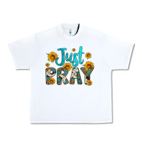 White just pray Urban Heavy Tee - Artiststas