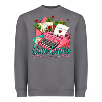 Storm love letter with typewriter Heavyweight Sweatshirt - AdoDesignShop