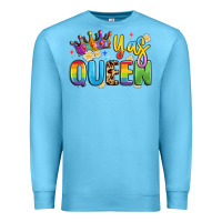 Ocean Blue yas queen Premium Sweatshirt - Artiststas