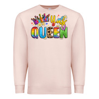 Pale Pink yas queen Premium Sweatshirt - Artiststas