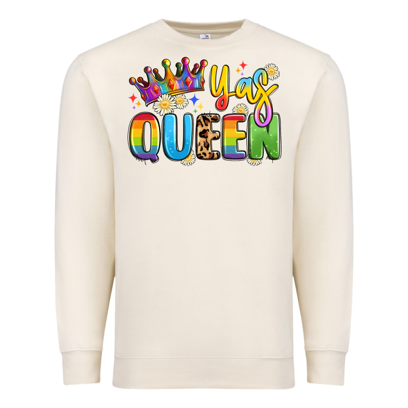 Yas Queen Premium Sweatshirt by Artiststas | Teevron