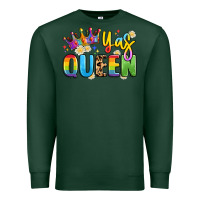 Sports Green yas queen Premium Sweatshirt - Artiststas