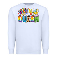 White yas queen Premium Sweatshirt - Artiststas
