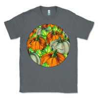 Charcoal Heather Fall Rounded Classic Tee - LillyAllenDesigns