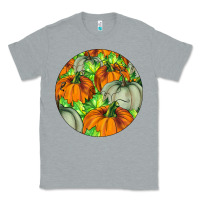 Heather Grey Fall Rounded Classic Tee - LillyAllenDesigns