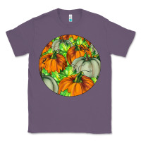 Lavender Fall Rounded Classic Tee - LillyAllenDesigns