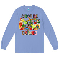 Colony Blue cinco de drinko Long Sleeve Tee - JahusDesignShop