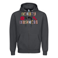 Smoke beauty is my business Zipper Hoodie - MaliasSmallBusiness