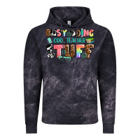 Cloud Black busy doing cool teacher stuff Vintage Hoodie - AdoDesignShop